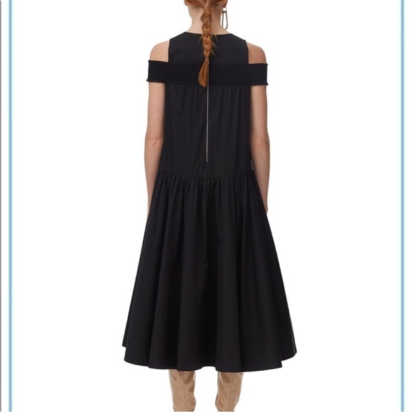 TIBI off the shoulder smocked dress - Picture 2 of 3